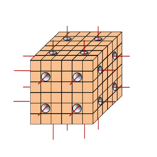 超難問 立体パズル上級編 穴の空いていないブロックは全部でいくつ 空間認識能力 クイズgo