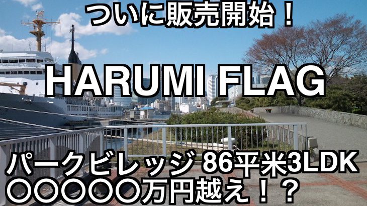 ついに販売開始！今世紀最大級大規模開発 HARUMI FLAGのお値段は？